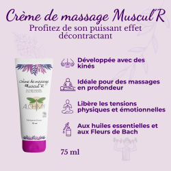 Crème de massage Muscul'R - Alchimy - fiche