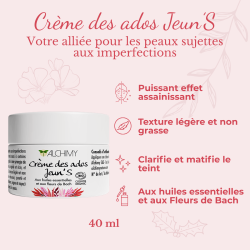 Crème des ados Jeun'S - Alchimy - fiche